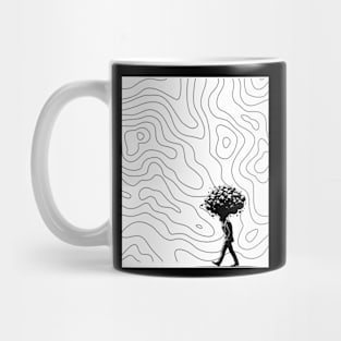 Overthinking - Minimalist Art Mug